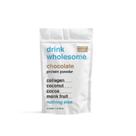Bebida de proteína em pó, chocolate saudável, colágeno, 500g