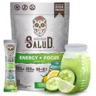 Bebida energética em pó Salud Cucumber Lime com cafeína orgânica Bebida energética em pó Salud Cucumber Lime com cafeína orgânica