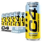 Bebida energética pré-treino Cellucor C4 Zero Sugar 473ml x12