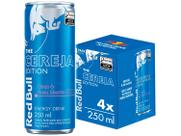 Bebida Energética Red Bull Cere e Frutas Silvestres 250ml 4 Unidades