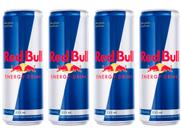 Bebida Energética Red Bull Energy Drink 355ml - 4 Unidades