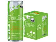 Bebida Energética Red Bull Energy Drink Edition Sugarfree Maracujá e Melão Zero Açúcar 250ml 4 Unidades