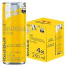 Bebida Energética Red Bull Tropical Edition - Frutas Tropicais 250ml 4 Unidades