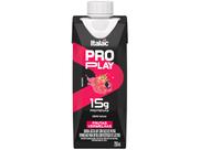 Bebida Láctea UHT Proteica com 15g de proteínas Italac Whey Protein Pro Play Frutas Vermelhas Zero Lactose 250ml