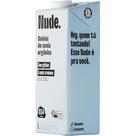 Bebida vegetal de aveia orgânica nude cremoso 1l suave, encorpada e versátil