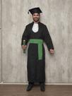 Beca de Formatura Com Capelo e Canudo Kit Completo