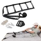Bed Ladder Assist ZUEXT 4 m com 5 alças, alças de nylon preto
