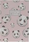 Bee Unique Coleção Bloom - It'S Your Time To Bloom - Caderno Com Capa Dura, A5, Rosa (Pink e Panda) Bee Unique Coleção Bloom - It'S Your Time To Bloom - Caderno Com Capa Dura, A5, Rosa (Pink e Panda)