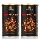 Beef Protein Cacao 480g - Essential Nutrition - 2 unidades Beef Protein Cacao 480g - Essential Nutrition - 2 unidades
