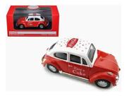 Beetle Volkswagem Fusca Coca-cola 1966 1/43 - Motor City Cor Vermelho