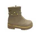 BEGE BOTA INFANTIL BLOOMPY 9812B-01 tamanho:25Gênero:FemininoCor:Bege