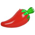 Beistle inflável de decoração de pimenta malagueta 30cm vermelho/verde