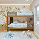 Beliche 100% MDF com Prateleira Vegas
