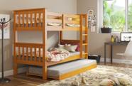 Beliche 730La com Cama Auxiliar 715La Mel Acetinado Piratini