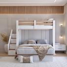 Beliche Casal Family Star Plus Casatema MadeiraOriginals Branco/Amadeirado Montana Beliche Casal Family Star Plus Casatema MadeiraOriginals Branco/Amadeirado Montana