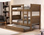 Beliche com cama auxiliar Star