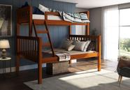 Beliche Com Cama De Casal 100% Madeira Maciça