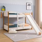 Beliche Flora Infantil com Escorregador cor Branco com Nature