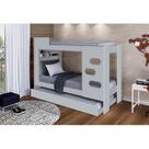 Beliche Floripa com Cama Auxiliar Eleganza Beliche Floripa com Cama Auxiliar Eleganza
