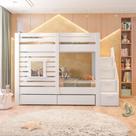 Beliche Infantil Star Plus com Janela Branco - Casatema Beliche Infantil Star Plus com Janela Branco - Casatema