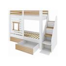 Beliche Infantil Star Plus com Janela Branco/Montana - Casatema