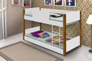 Beliche Mini Cama Branco e Mel