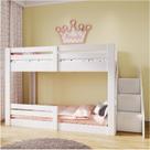 Beliche Montessoriano Star Plus com Grade e Escada Casatema Branco