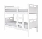 Beliche Princesa Infantil Branca Alta Resistência P/ Colchão 188x88 cm- 100% MDF