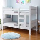 Beliche Resistente Fortaleza em Mdf Vira 2 Camas Solteiro Branco Beliche Resistente Fortaleza em Mdf Vira 2 Camas Solteiro Branco