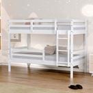Beliche Solteiro Eco Madeira Maciça Branco Mobilistore