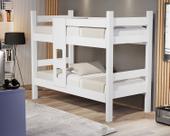 Beliche Solteiro Mdf Leticia Para Quarto Vira Cama Reforçada Resistente De Mdf