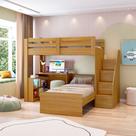 Beliche Star Office Infantil/Juvenil Multifuncional com Escrivaninha Casatema MadeiraOriginals Marro Beliche Star Office Infantil/Juvenil Multifuncional com Escrivaninha Casatema MadeiraOriginals Marro