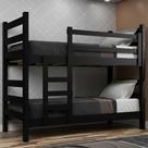 Beliche - Vira 2 Camas - 78/88 X 188Cm Dubai Cr4137 Preto