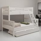 Beliche Woodstore Casal/Solteiro De Madeira Com Cama Auxiliar