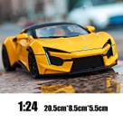 Belita Amy 1:24 Carro de liga de fundição sob pressão Lykan Belita Amy 1:24 Carro de liga de fundição sob pressão Lykan