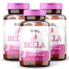 Bella 1000mg 60 Cápsulas Suplemento Completo para Cabelo, Pele e Unhas Nutrição e Fortalecimento