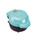 Bella Máquina de Waffle Redonda Clássica Azul