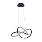 Bella Pendente Fluire Sb001b Led 30w 3000k Preto