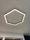 Belly Plafon Colmeia 60cm Pt Fc Lente Br. - Led Separado