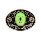 Belt Buckle Glow in the Dark Scorpion Western Style Masculino