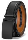 Belt BULLIANT Slide Ratchet para homens, calça social Oxfords