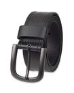 Belt Dickies Casual Leather Black para homens grandes e altos