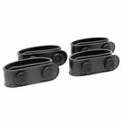 Belt Keeper Bélica em PVC de alta resistência- Kit 4 Unidades - Preto Belt Keeper Bélica em PVC de alta resistência- Kit 4 Unidades - Preto