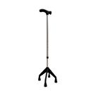 Bengala Alo 4 Pontas Cinza/Preto Alumínio - Suporta 130kg Ajustável 69-97cm Bengala Alo 4 Pontas Cinza/Preto Alumínio - Suporta 130kg Ajustável 69-97cm
