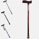 Bengala Altura Ajustável Idoso Resistente Leve Aluminio 100kg Apoio Caminhada Trilha Ponteira Emborrachada Procissão Amortecedor Anatômica Bastão Bengala Altura Ajustável Idoso Resistente Leve Aluminio 100kg Apoio Caminhada Trilha Ponteira Emborrachada Procissão Amortecedor Anatômica Bastão