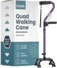 Bengala de caminhada PELEGON Quad ajustável 75-98 cm 1 kg 136 kg