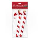 Bengala De Doce Enfeite De Natal 15cm 2un - Multiart