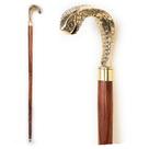 Bengala Feita à mão, de madeira, ergonômica Bastões elegantes para homens, bengala para mulheres Bastões para idosos, presente exclusivo para idosos, madeira (esmalte Cobra Snake)