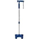 Bengala Tipo T 4 pontas Mercur com Apoio - Azul Escuro