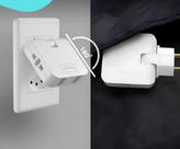 Benjamim Dobravel Universal T De Tomada Com 2 Usb Celular